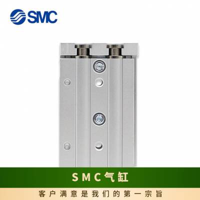 SMC精密气动滑台气缸MXH亚德客HLH6/10/16/20-5/10/15/20/25/30