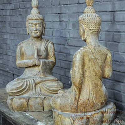 石雕阿弥陀佛 大型石雕地藏王菩萨 开业***雕塑摆件