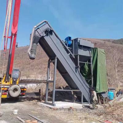 拆箱設備廠家 金鄉粉料商貿公司集裝箱水泥倒庫卸灰機 天津海運集裝箱