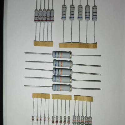 供应电阻MOF5W金属氧化膜电阻器