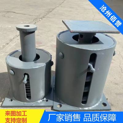 汽水管道T3弹簧支架佰誉牌DN300滑动管托规格齐全