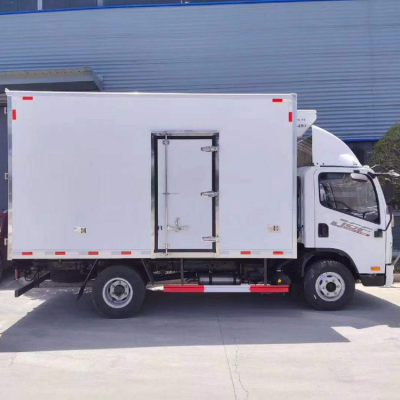 42米跃进c500海鲜活鱼冷藏车食品冷冻保鲜运输车上户无忧c证可开