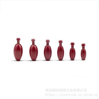 红色钨钢子弹坠 带尾子弹鱼坠 上色钨钢带尾子弹铅 克重全