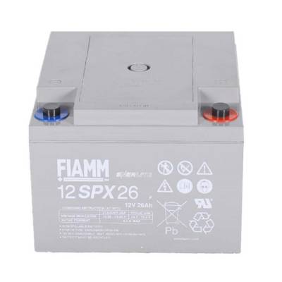 FIAMM蓄电池12SPX26 ***蓄电池12V26AH医疗消防系统