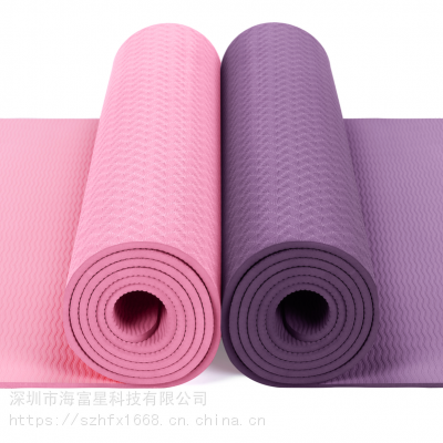 深圳海富星瑜伽垫工厂专为您打造***瑜伽垫定制纹路***防滑瑜伽垫