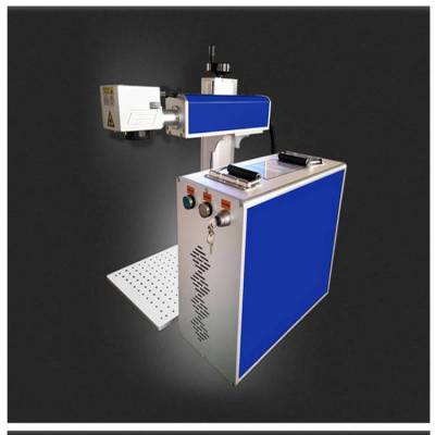 恩耐20W桌面一体式光纤激光打标机 小型台式激光打码机