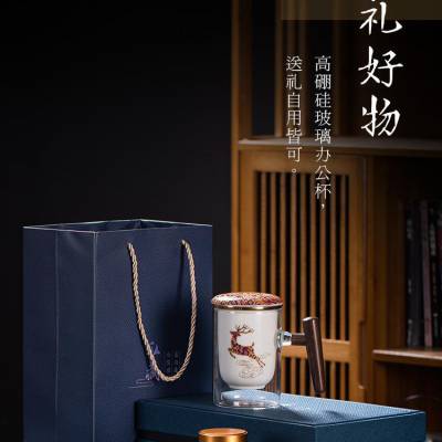 瓷来源 茶具礼品定制logo批发 节日伴手礼