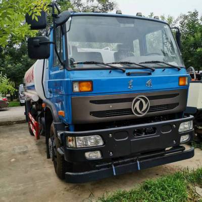 小型洒水车3吨汽油蓝牌洒水车 乡镇除尘冲洗东风洒水车 多功能园林绿化喷洒车