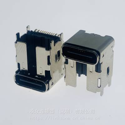 TYPE-C 16PIN7.75ĸ/CH=9.5/L=8.0mm/ӸĽŲSMT