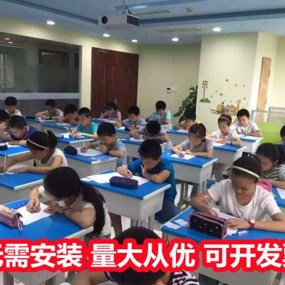 广西来宾单人课桌椅 中小学生课桌椅 稳固