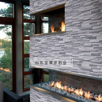 阿拉斯加灰 3D立体凹凸感文化墙 北京SKP 品牌店铺景墙