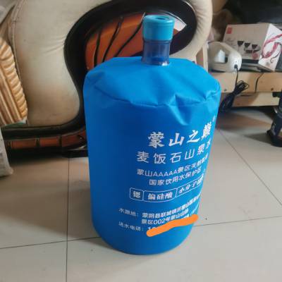 厂家供应桶装水包装袋可定制广告宣传五加仑防尘防晒水桶套防尘袋子