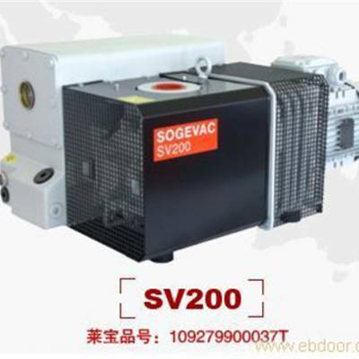 大理SOGEVAC真空泵代理 SV200技术参数