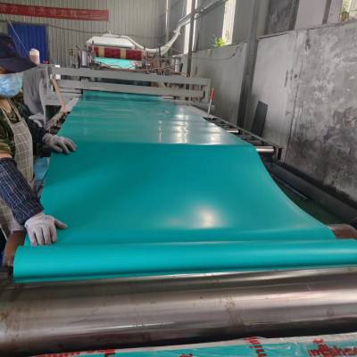 PVC软板绿色 塑料板焊接软板 工作台绝缘垫阻燃橡胶 耐酸密封垫