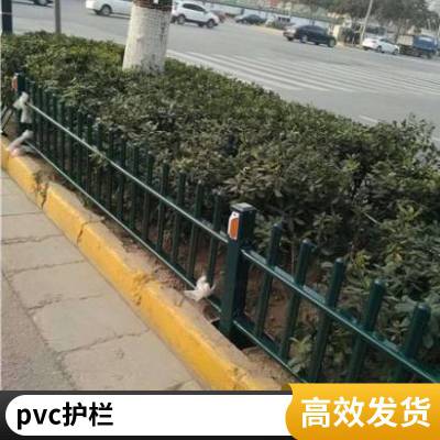 草坪塑钢护栏 pvc围墙护栏网 小区市政交通设施栏杆 可定制 实体厂家