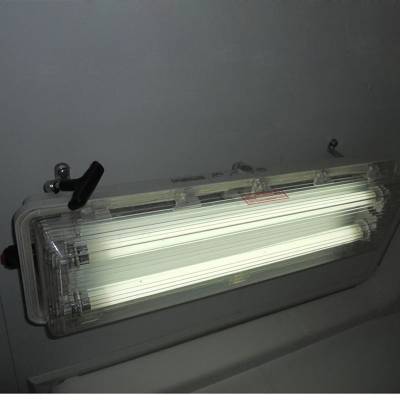byd705防爆防腐防尘全塑双管荧光灯led2×18w应急吸顶灯