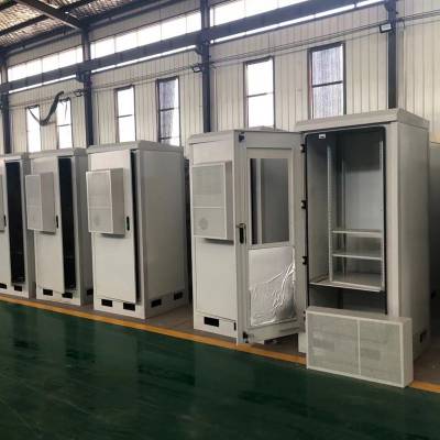 5g基站通信机柜 室外一体化电源柜 42u 900*900*2100mm 防雨防尘