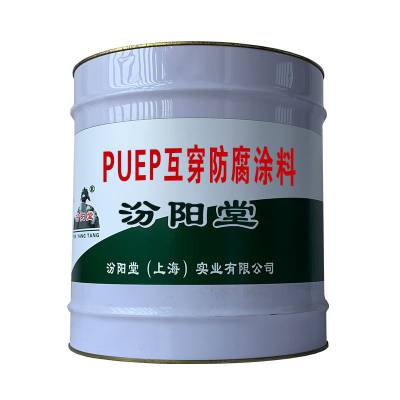 PUEP互穿防腐涂料。快干、耐水、施工方便。PUEP互穿防腐涂料