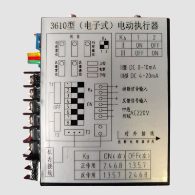 3610型电子式电动执行器控制器模块