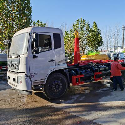 卡博恩 汽车勾臂垃圾车 小区学校园区垃圾回收车 建筑垃圾清运车