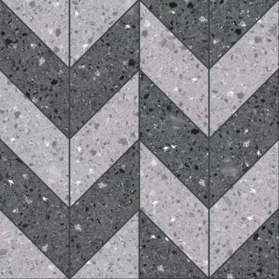 水磨石拼花复古砖,工程用水磨石瓷砖600*600规格