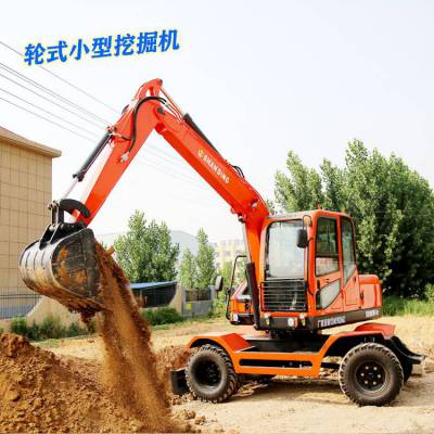 江西萍乡微型小挖机 轮式挖掘机价格 微型挖掘机市场价格
