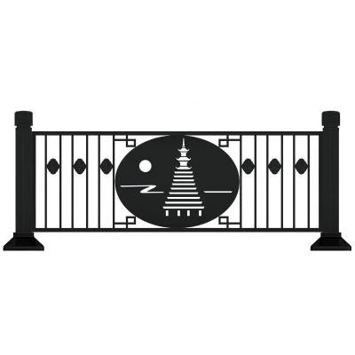 市政创意文化护栏马路小区防撞隔离带公路马路隔离栏市政保护栏杆