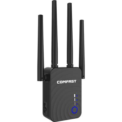 comfast 1200m双频无线wifi中继器 信号放大扩展器千兆中继器