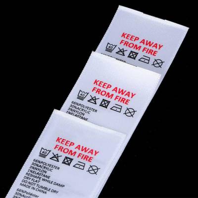 ***服装水洗标 免费设计定做服装水洗标