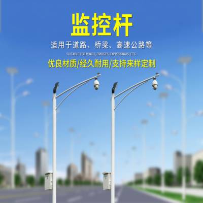 江苏扬州天煌照明 监控杆 球机专用监控杆 高速公路 防晒抗老化 监控安防 优良材质 支持来样定制