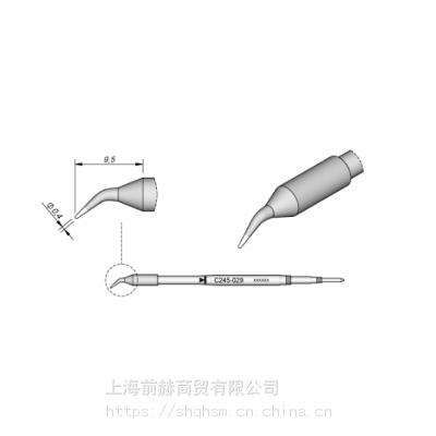 西班牙JBC烙铁咀C245-029烙铁头C245029焊俎T245-A手柄使用CD-2B焊台