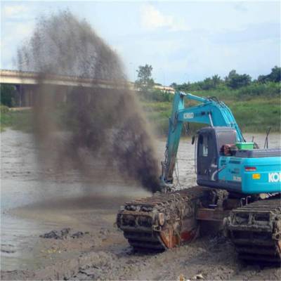 鲲升挖机渣浆泵河道清淤施工用清淤机抽泥机污泥泵