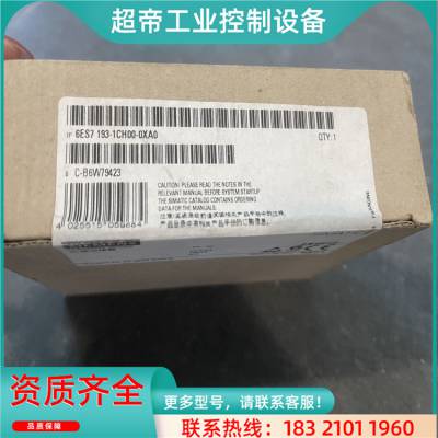 1P 6ES7193-1CH00-0XA0西门子端子块 链接器6ES71931CHOOOXAO现货