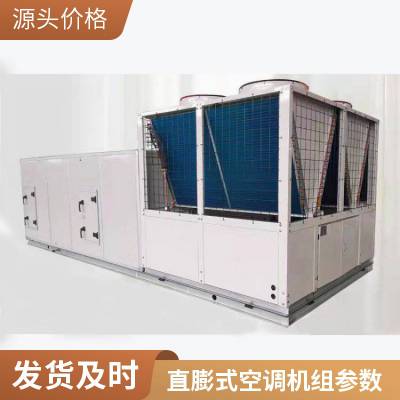冷暖两用屋顶一体机空气源热泵空调机组直膨式新风机组影院用恒温恒湿一体机新风净化空气处理直膨式