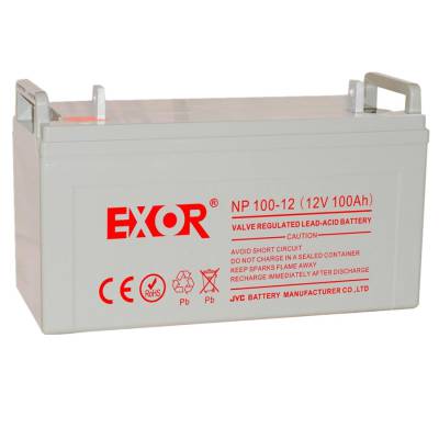 エソEXOR蓄電池NP 100-12 V 100 AH機械室UPS/EPS専用