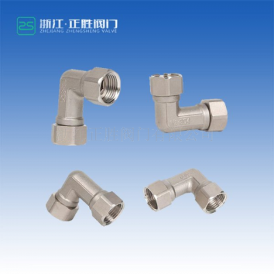 45度内外丝弯头报价 诚信经营 浙江正胜阀门供应