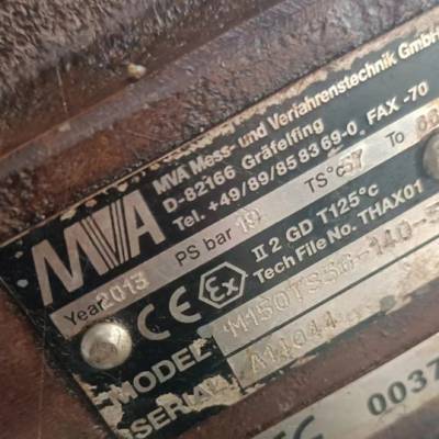 德国进口MVA GmbH温控阀M150TS5G140