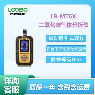 LB-MT6X型 手提式二氧化碳分析仪 泵吸气体检测仪