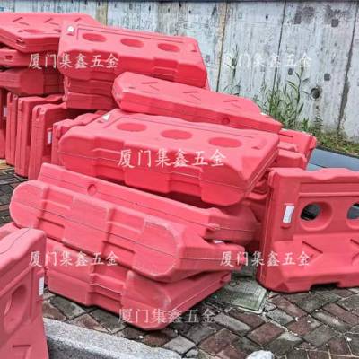 厦门漳州水马围挡库存充足1150x6501300x7301450x780水马市政水马围挡防撞桶