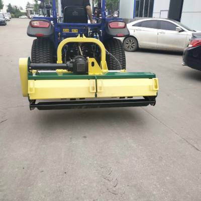 四轮拖拉机带的侧挂式打草机agl-150割草机 碎草机秸秆还田粉碎机