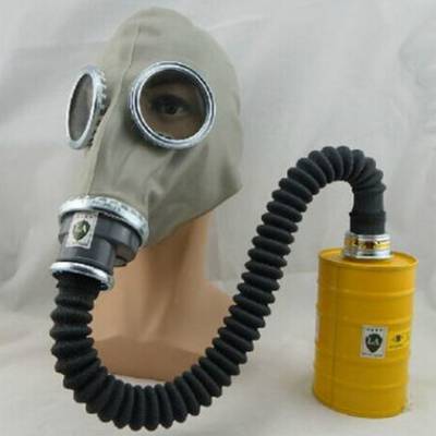 头戴式防毒面具 有毒气体皮脸式全面罩 毒烟毒雾防毒面具规格