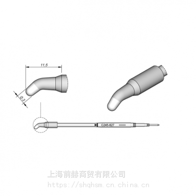 西班牙JBC烙铁咀 C245-627烙铁头 C245627焊俎T245-A手柄使用CD-2B焊台