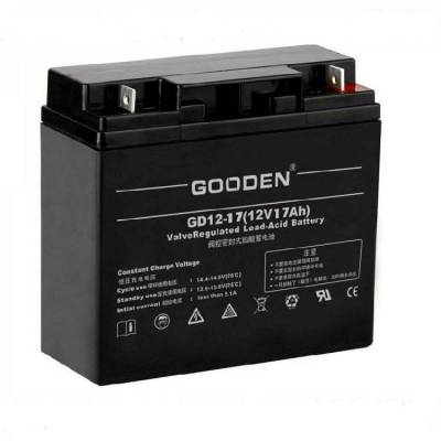 GOODEN古登蓄电池GD12-17(12V17AH) 中控室监控室应急设备配套电池型号