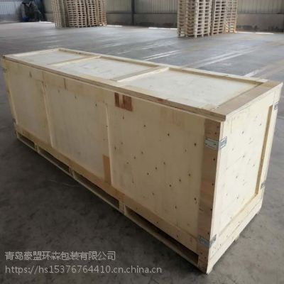 胶合板木箱需要免熏蒸直接出口 豪盟包装厂供应