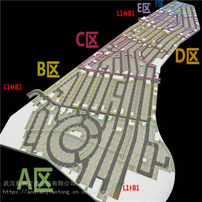 武汉奥典专业设计地面停车场设计动线 地下车库出入口坡道设计设计团队