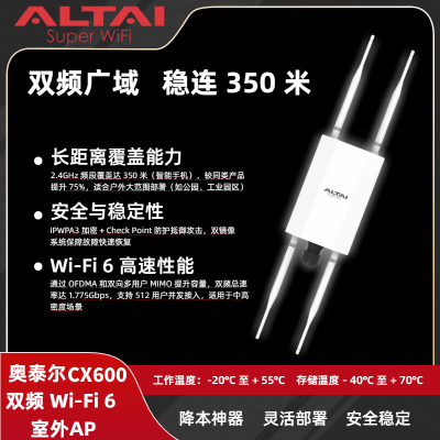 ̩CX600 ˫ƵWi-Fi 6?512 û?350 ׸ ޷?ͨŦ / ҵ԰ר