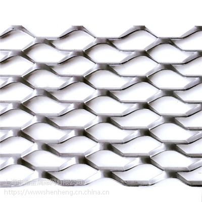 浙江铝拉网/幕墙铝板网/菱型拉网板规格型号——上海申衡