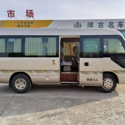 牡丹19座体检车 MD6601KH6带四轮鼓刹单位客车