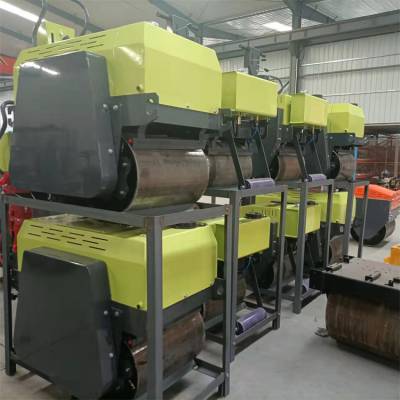 成德 压路机小钢轮 双驱双振压路设备 座驾式振动柴油