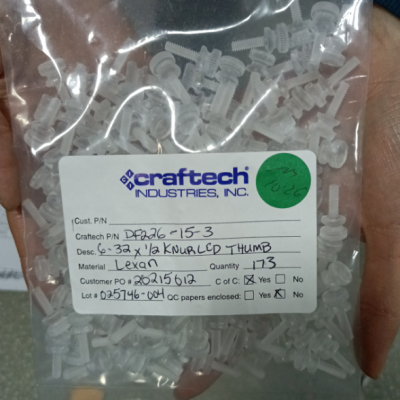 优势供应 CRAFTECH 螺钉 DF226-15-3